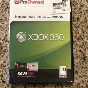 Xbox 360 Minecraft - Preowned
